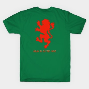 Narnia Flag (Aslan is on the move) T-Shirt